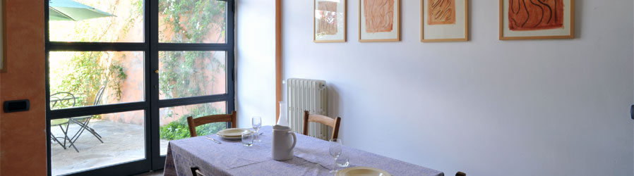 Casa del Poggio - Kitchen with dining table